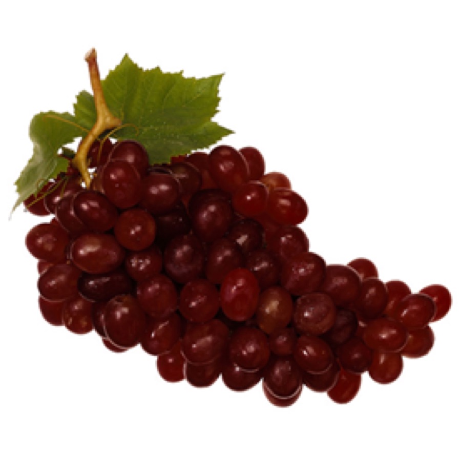 Red grapes